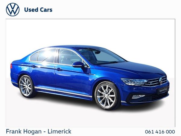 Volkswagen Passat Saloon, Petrol, 2020, Blue