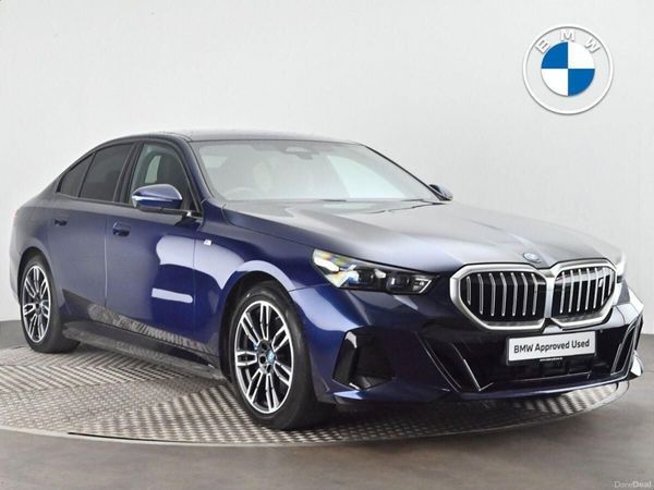 BMW i5 Saloon, Electric, 2024, Blue