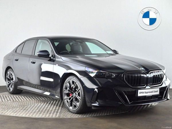 BMW 5-Series Saloon, Petrol, 2024, Black