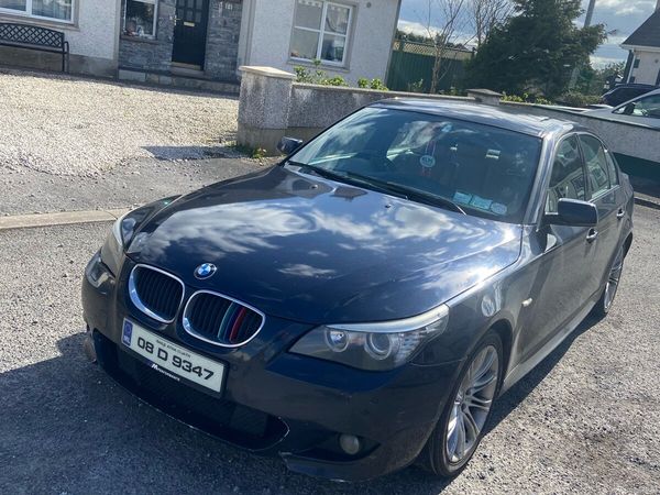 BMW 5-Series Saloon, Diesel, 2008, Black