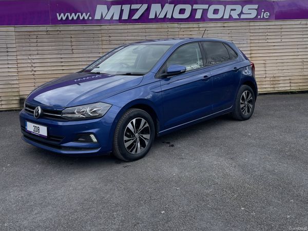 Volkswagen Polo Hatchback, Petrol, 2018, Blue
