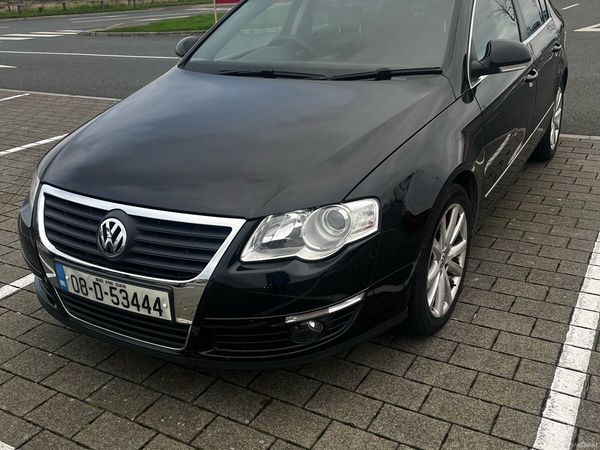 Volkswagen Passat Saloon, Petrol, 2008, Black
