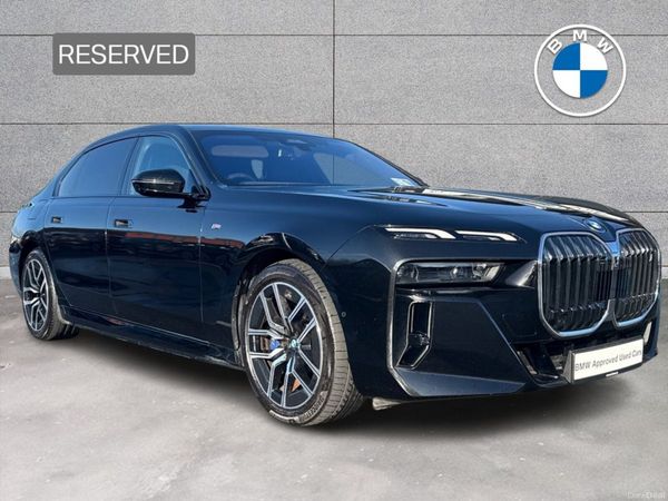 BMW i7 Saloon, Electric, 2024, Black