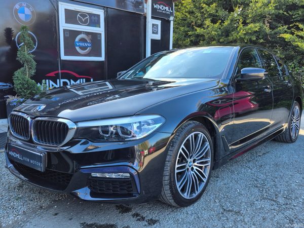 BMW 5-Series Saloon, Petrol Plug-in Hybrid, 2017, Black