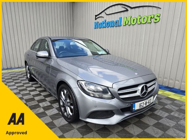 Mercedes-Benz C-Class Saloon, Diesel, 2016, Silver