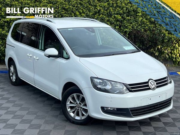 Volkswagen Sharan MPV, Petrol, 2017, White