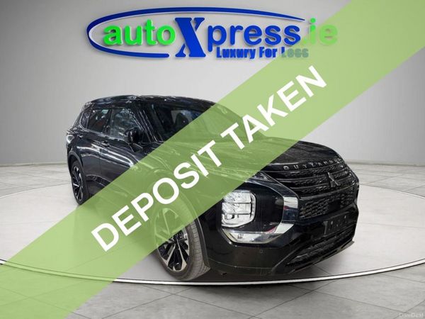 Mitsubishi Outlander SUV, Petrol Plug-in Hybrid, 2023, Black