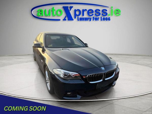 BMW 5-Series Saloon, Diesel, 2016, Black