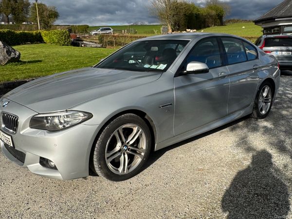BMW 5-Series Saloon, Diesel, 2016, Silver