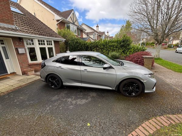 Honda Civic Hatchback, Petrol, 2018, Silver