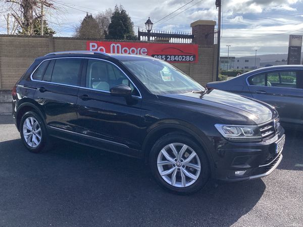 Volkswagen Tiguan SUV, Diesel, 2019, Black