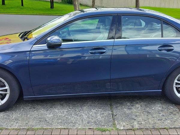 Mercedes-Benz A-Class Saloon, Petrol, 2021, Blue