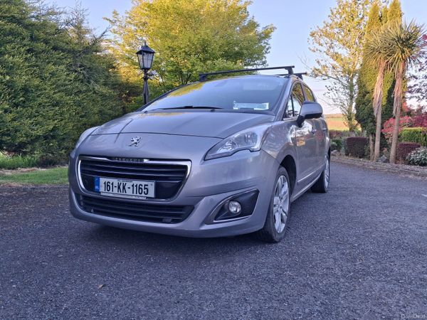 Peugeot 5008 MPV, Diesel, 2016, Grey