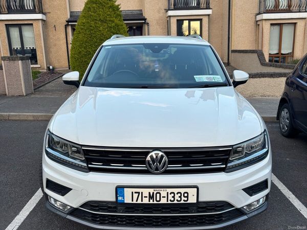 Volkswagen Tiguan SUV, Diesel, 2017, White