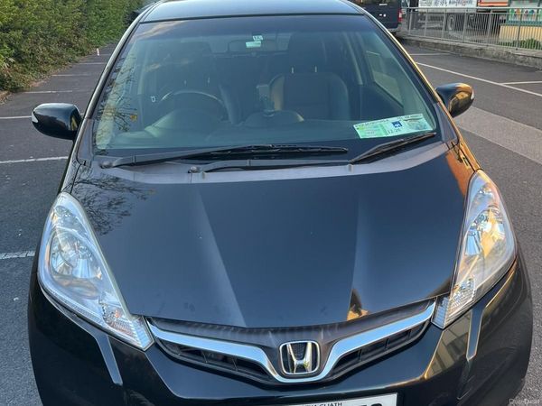 Honda Fit Hatchback, Petrol Hybrid, 2012, Black