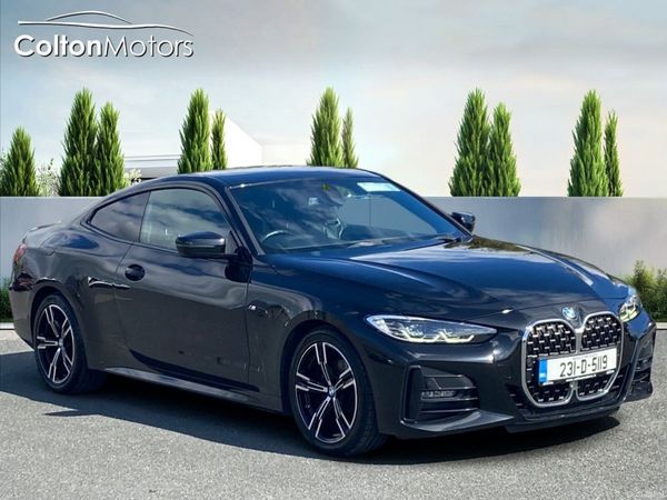 BMW 4-Series Coupe, Diesel, 2023, Black