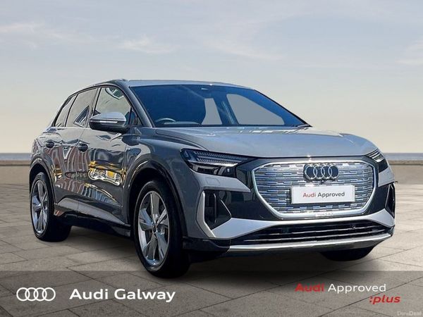 Audi Q4 e-tron SUV, Electric, 2024, Grey