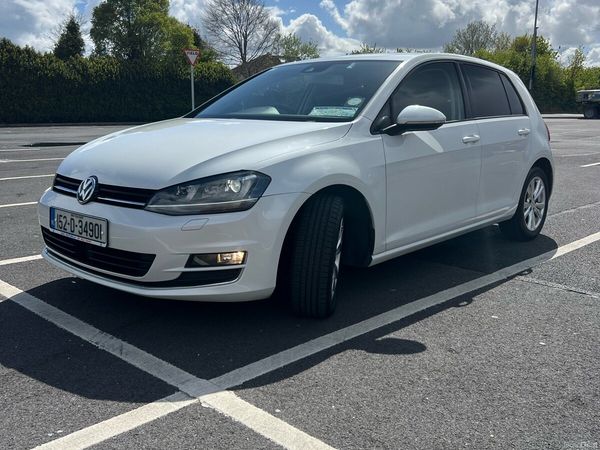Volkswagen Golf Hatchback, Petrol, 2015, White