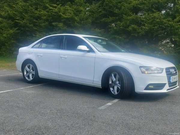 Audi A4 Saloon, Diesel, 2013, White