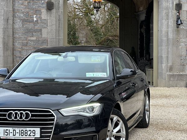 Audi A6 Saloon, Diesel, 2015, Black
