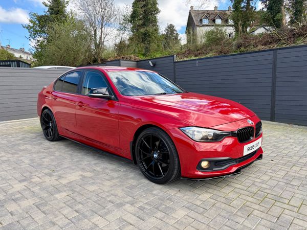 BMW 3-Series Saloon, Diesel, 2016, Red