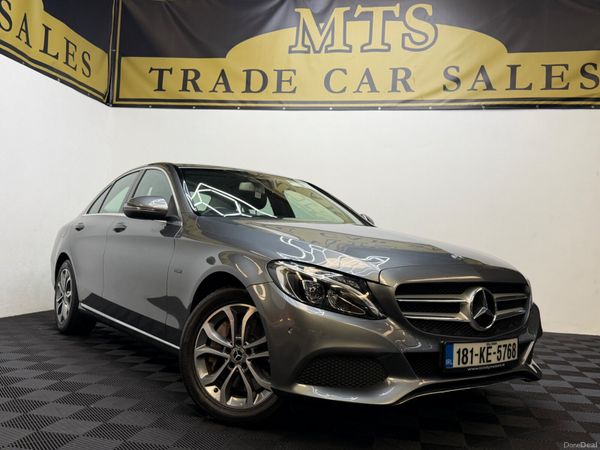 Mercedes-Benz C-Class Saloon, Petrol Plug-in Hybrid, 2018, Grey