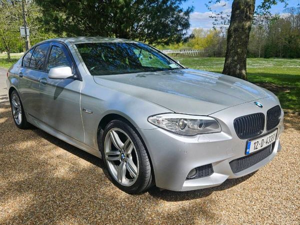 BMW 5-Series Saloon, Diesel, 2012, Silver