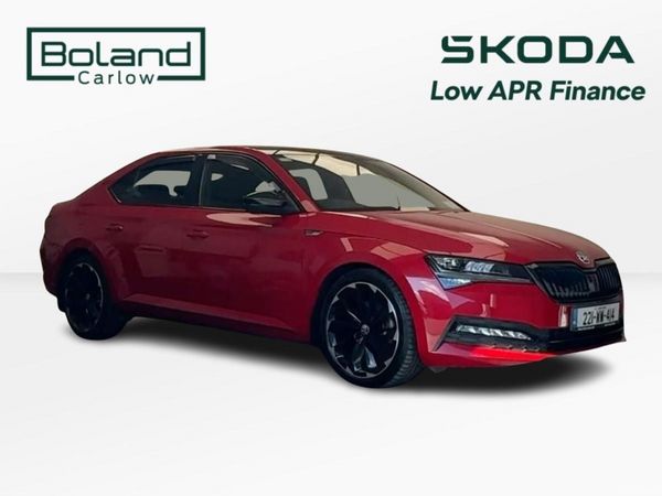 Skoda Superb Saloon, Diesel, 2022, Red