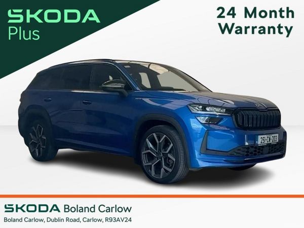 Skoda Kodiaq SUV, Diesel, 2025, Blue