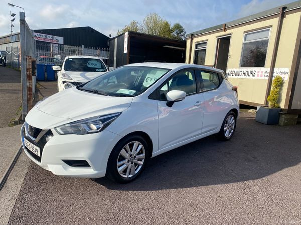 Nissan Micra Hatchback, Petrol, 2019, White