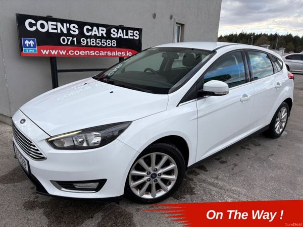 Ford Focus Hatchback, Diesel, 2018, White