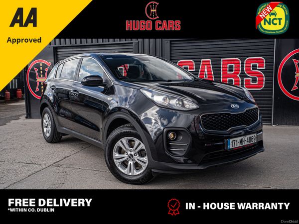Kia Sportage SUV, Diesel, 2017, Black