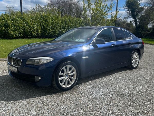 BMW 5-Series Saloon, Diesel, 2010, Blue