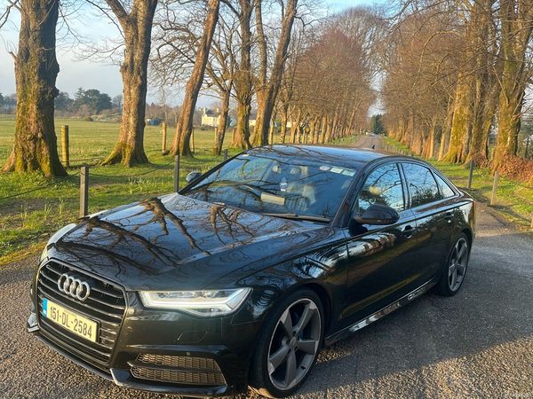 Audi A6 Saloon, Diesel, 2015, Black