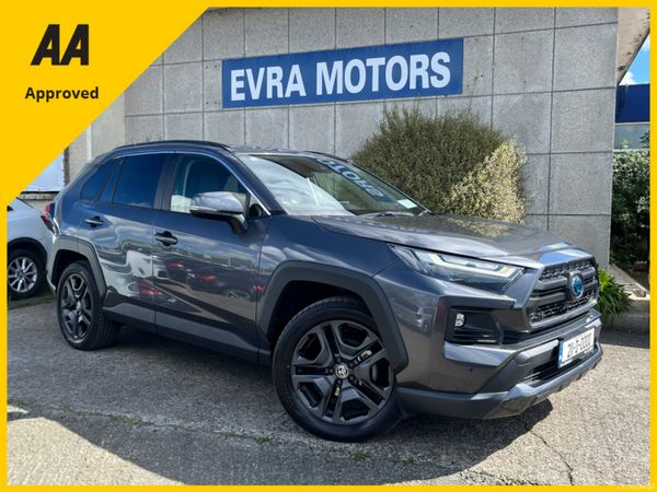 Toyota RAV4 SUV, Petrol Hybrid, 2021, Grey