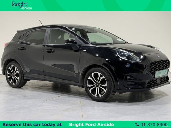 Ford Puma MPV, Petrol Hybrid, 2023, Black
