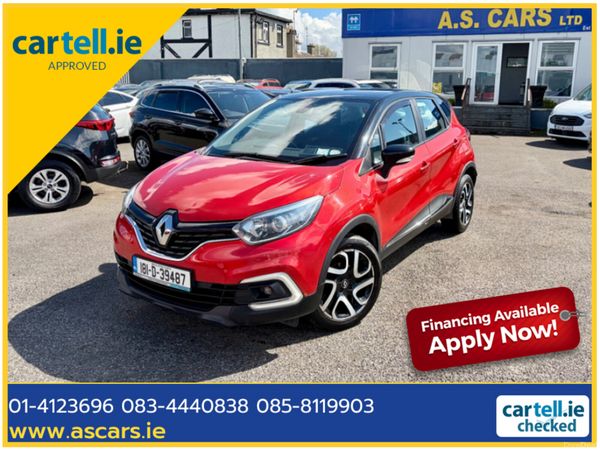Renault Captur Hatchback, Petrol, 2018, Red