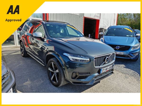 Volvo XC90 Estate, Diesel Plug-in Hybrid, 2017, Grey