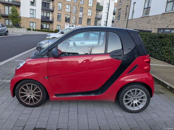 Smart Fortwo Coupe, Petrol, 2011, Red