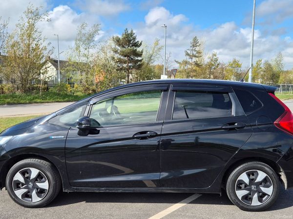 Honda Fit Hatchback, Petrol Hybrid, 2017, Black