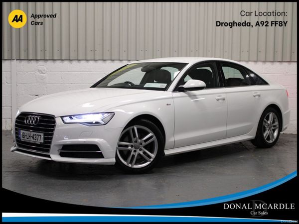 Audi A6 Saloon, Diesel, 2016, White