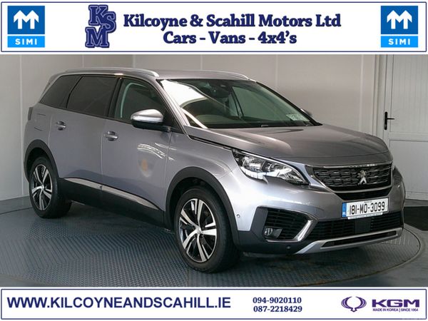 Peugeot 5008 MPV, Diesel, 2018, Grey