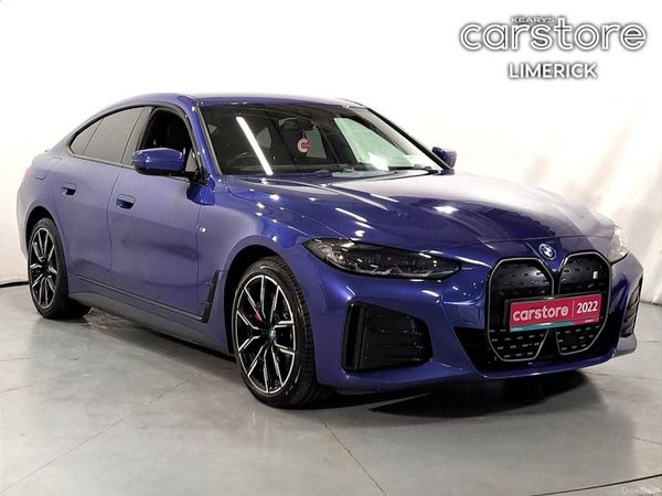 BMW i4 Hatchback, Electric, 2022, Blue