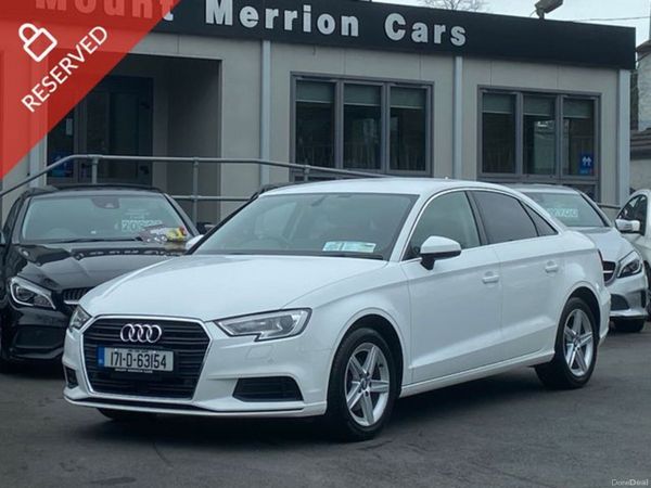 Audi A3 Saloon, Petrol, 2017, White