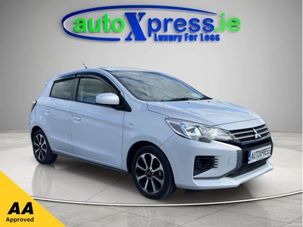 Mitsubishi Mirage Hatchback, Petrol, 2022, White