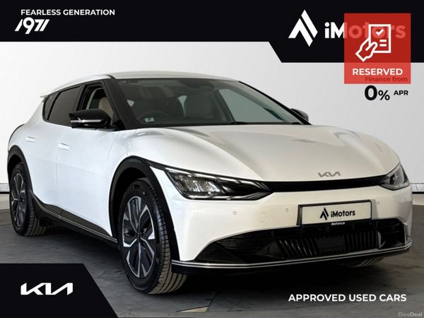Kia EV6 SUV, Electric, 2022, White