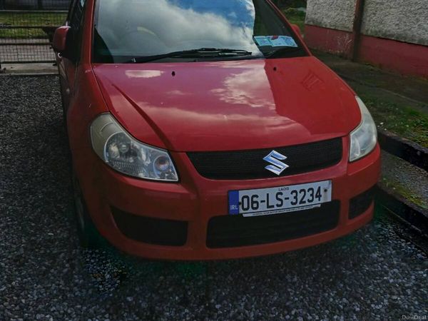 Suzuki SX4 SUV, Petrol, 2006, Red
