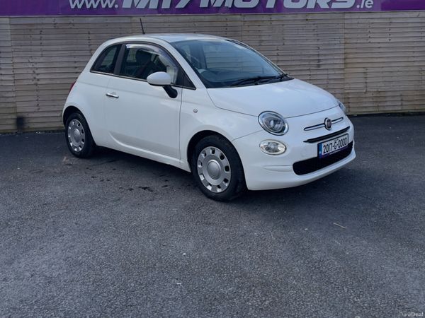 Fiat 500 Hatchback, Petrol, 2017, White