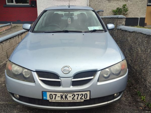 Nissan Almera Saloon, Petrol, 2007, Blue