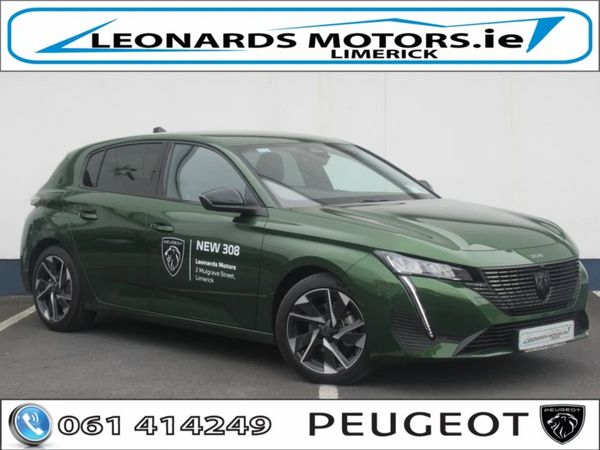Peugeot 308 Hatchback, Petrol, 2022, Green